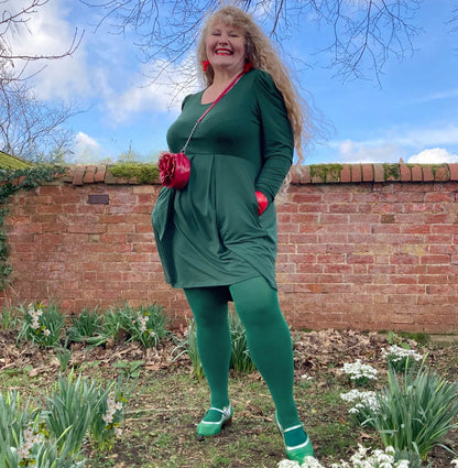 80 Denier Tights - Foliage