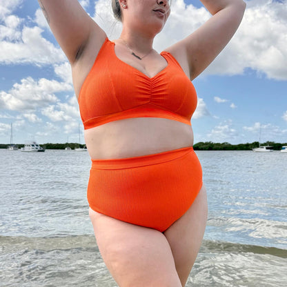 Tidelands Bikini Top - Zest