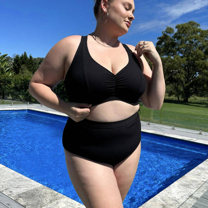 Tidelands Bikini Top - Black