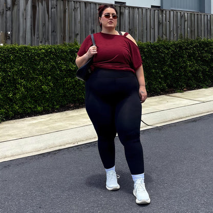 Long Buttery Leggings - Black