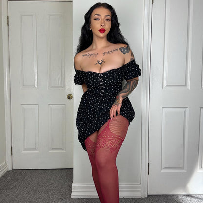 Fishnets - Frank - Blood Red