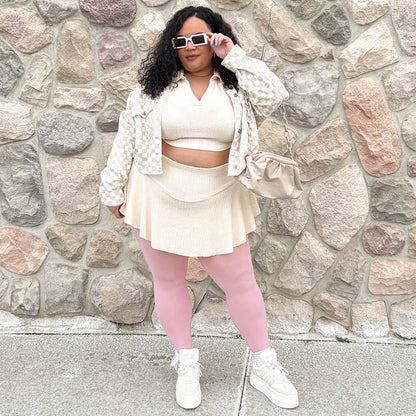 80 Denier Tights - Pétale de Rose