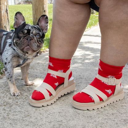 Bamboo Ankle Socks - Woof