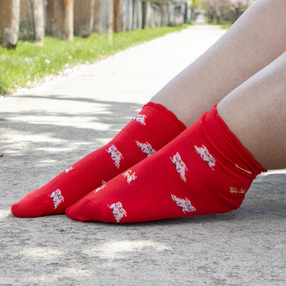 Bamboo Ankle Socks - 3 Pairs in Woof