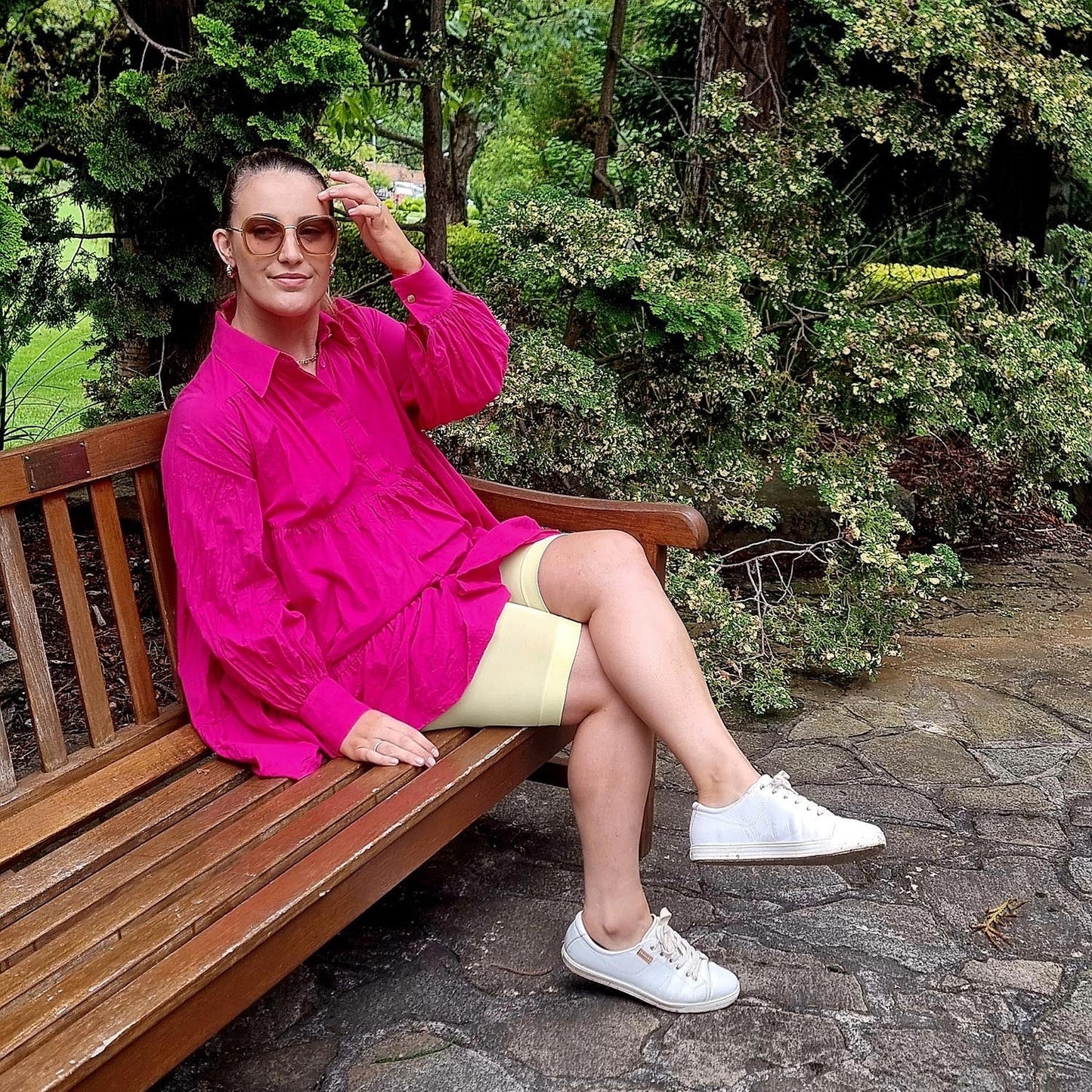 Stay Cool Chub Rub Shorts - Primrose