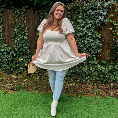 80 Denier Tights - Menthe Glacier