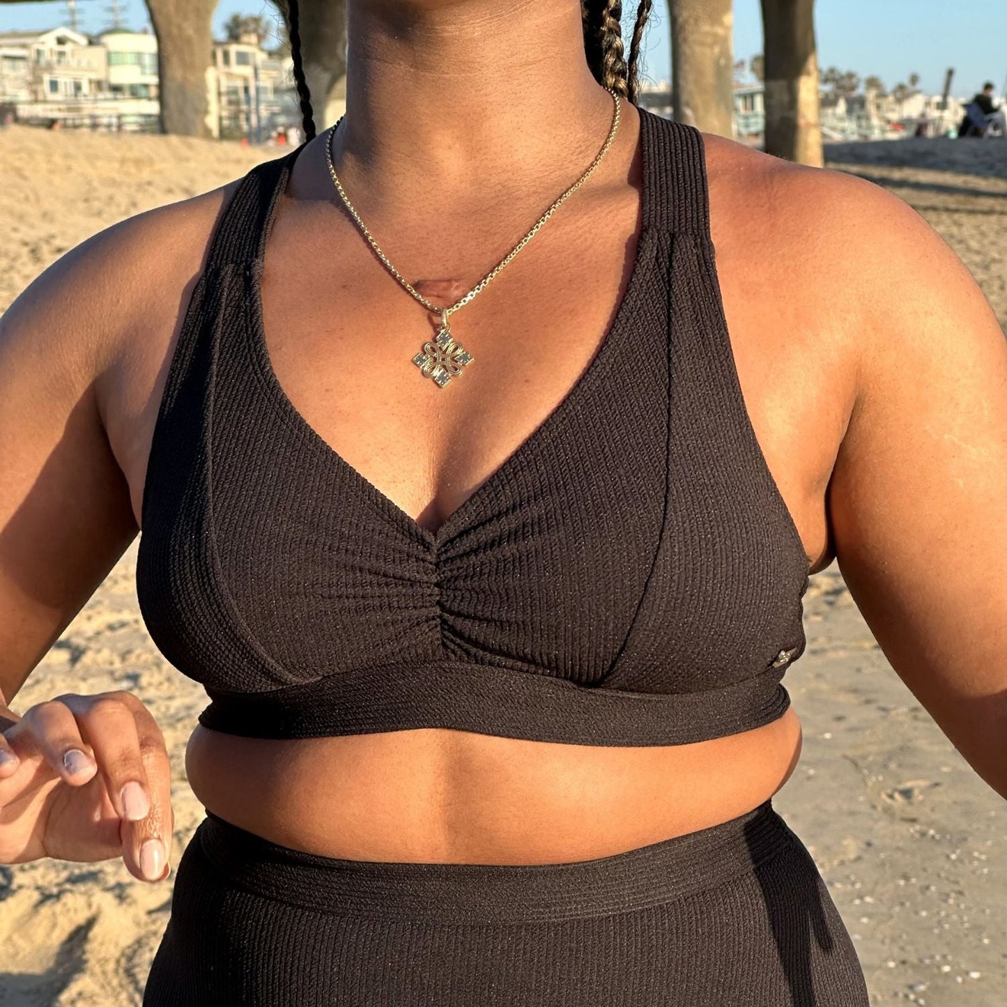 Tidelands Bikini Top - Black