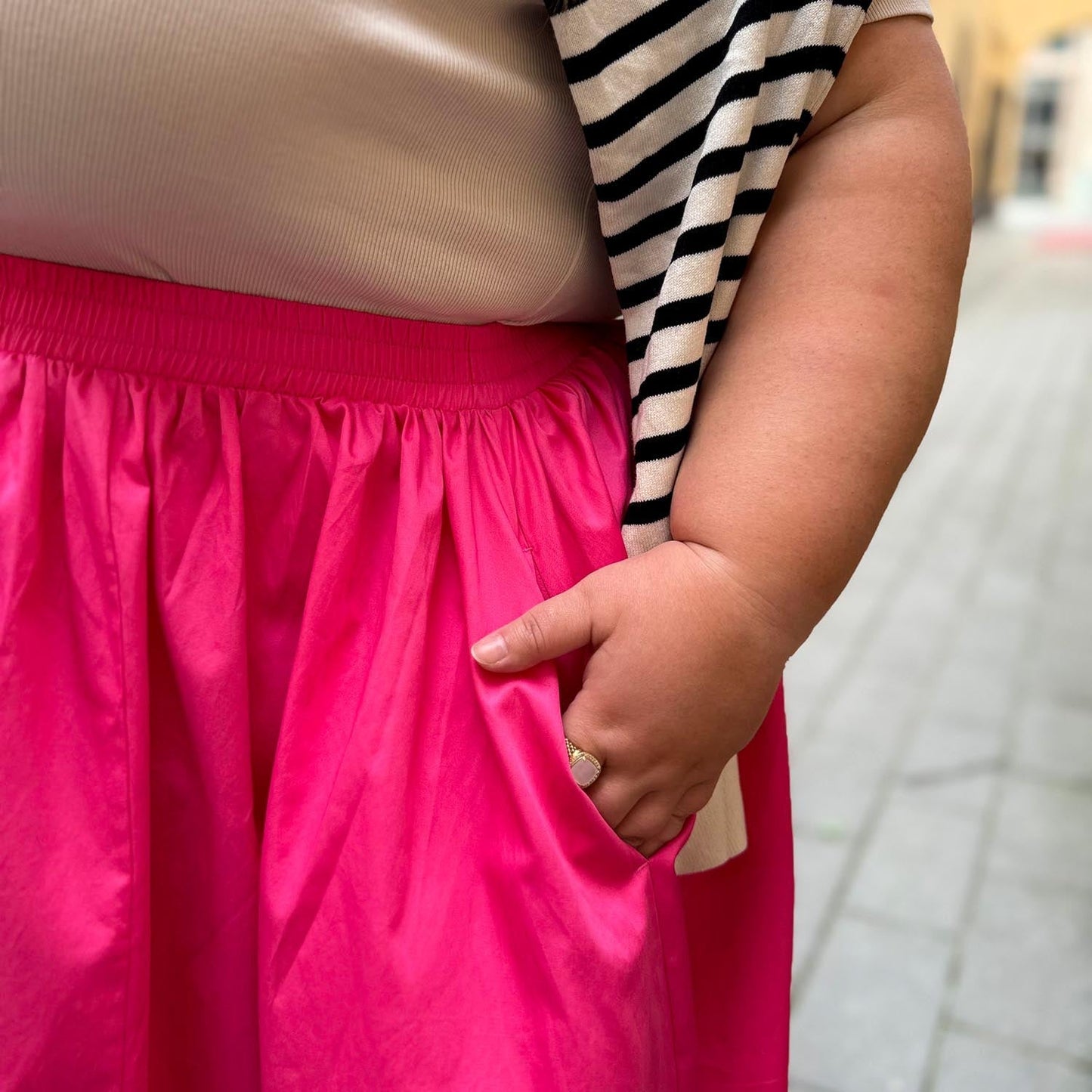 Poplin Skirt - Bubblegum