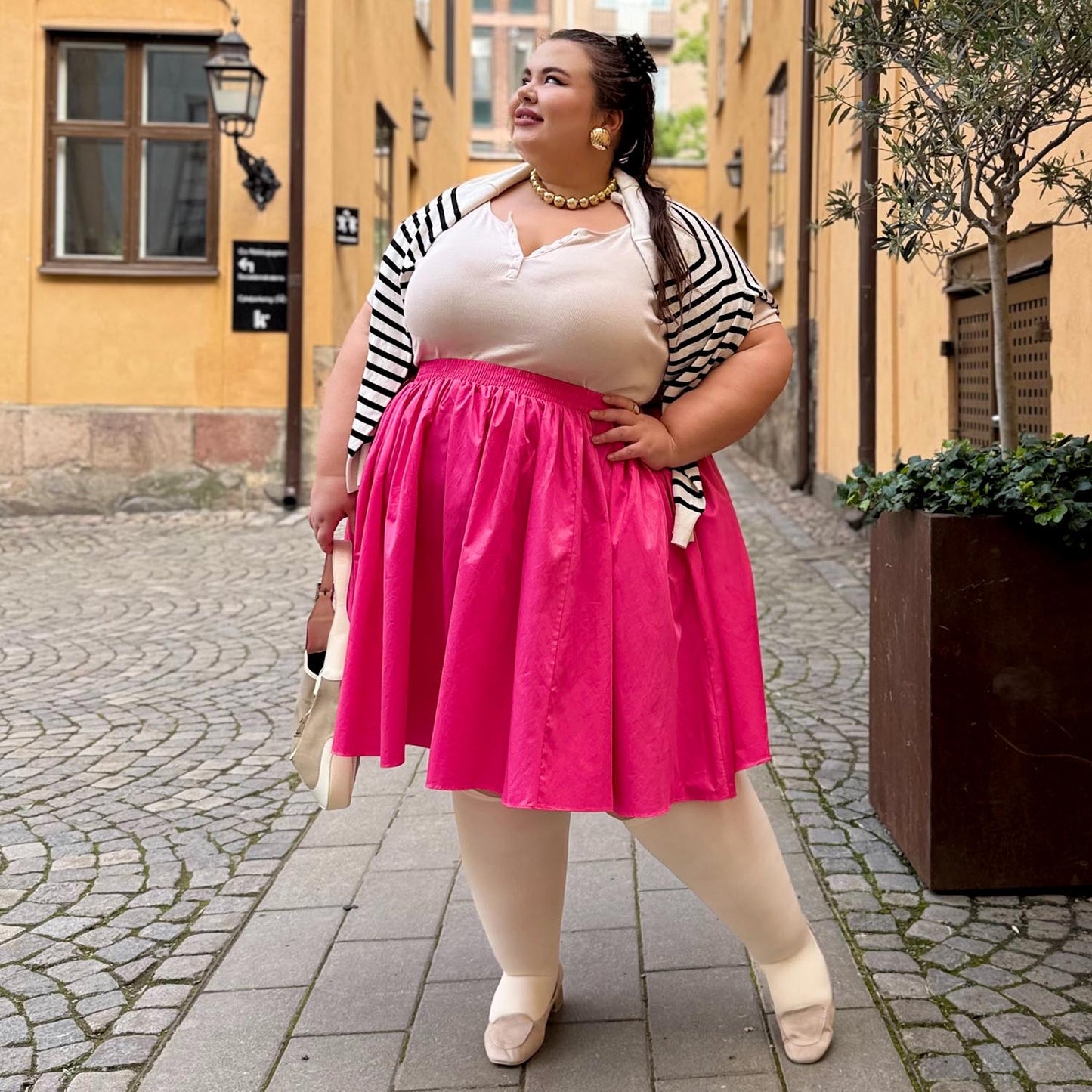 Poplin Skirt - Bubblegum