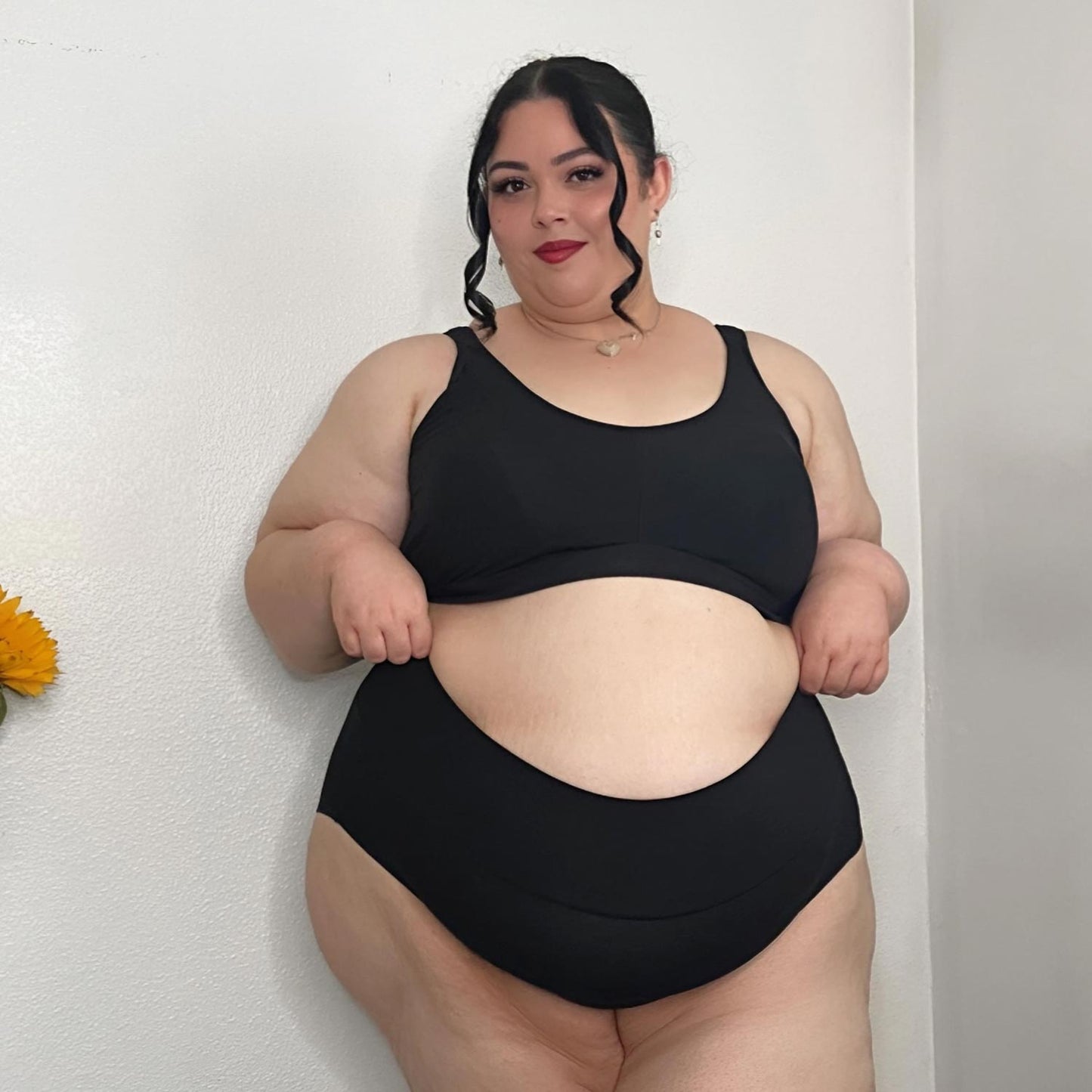 Full Brief Knickers - 3 Pairs in Black