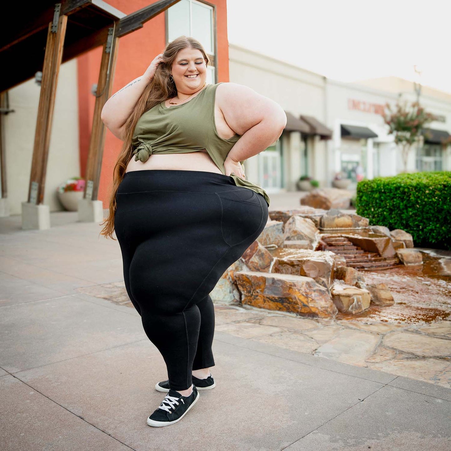 Short Squat Proof Leggings - Black (V2)