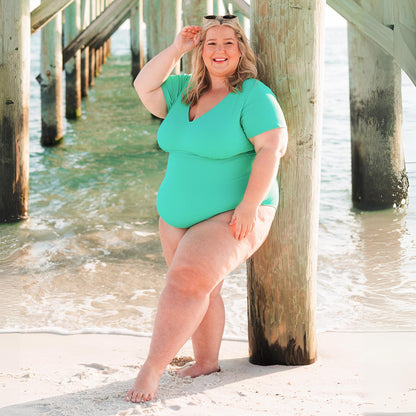 You Got To Yell Swimsuit - Mint