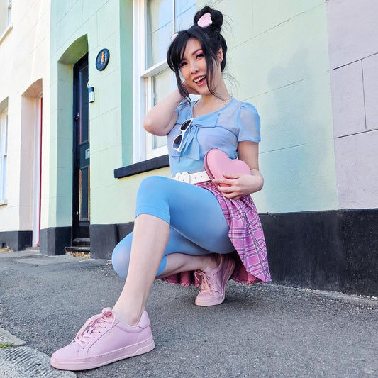 Stay Cool Capri Tights - Ice Blast