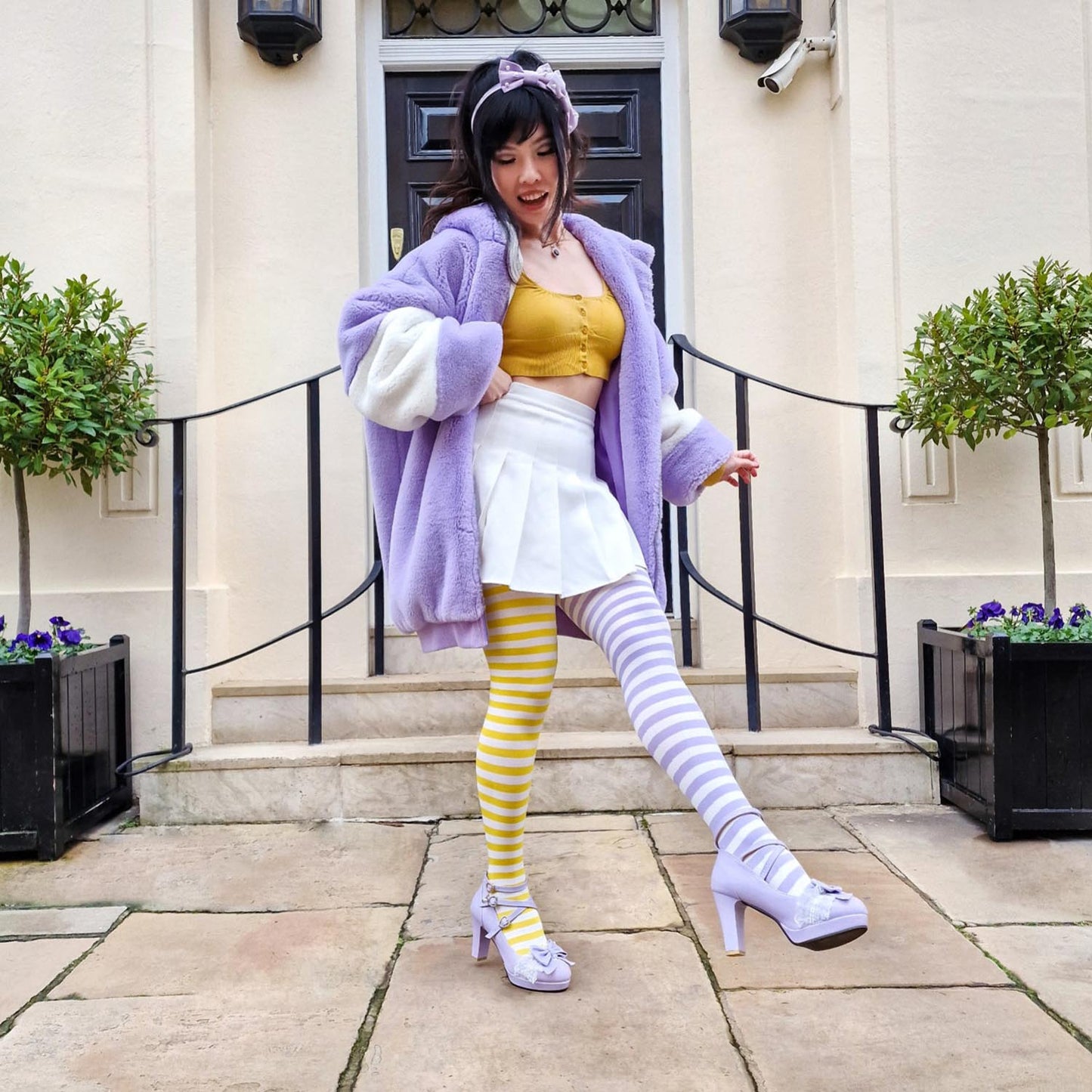 Duo Tights - Mellow Yellow