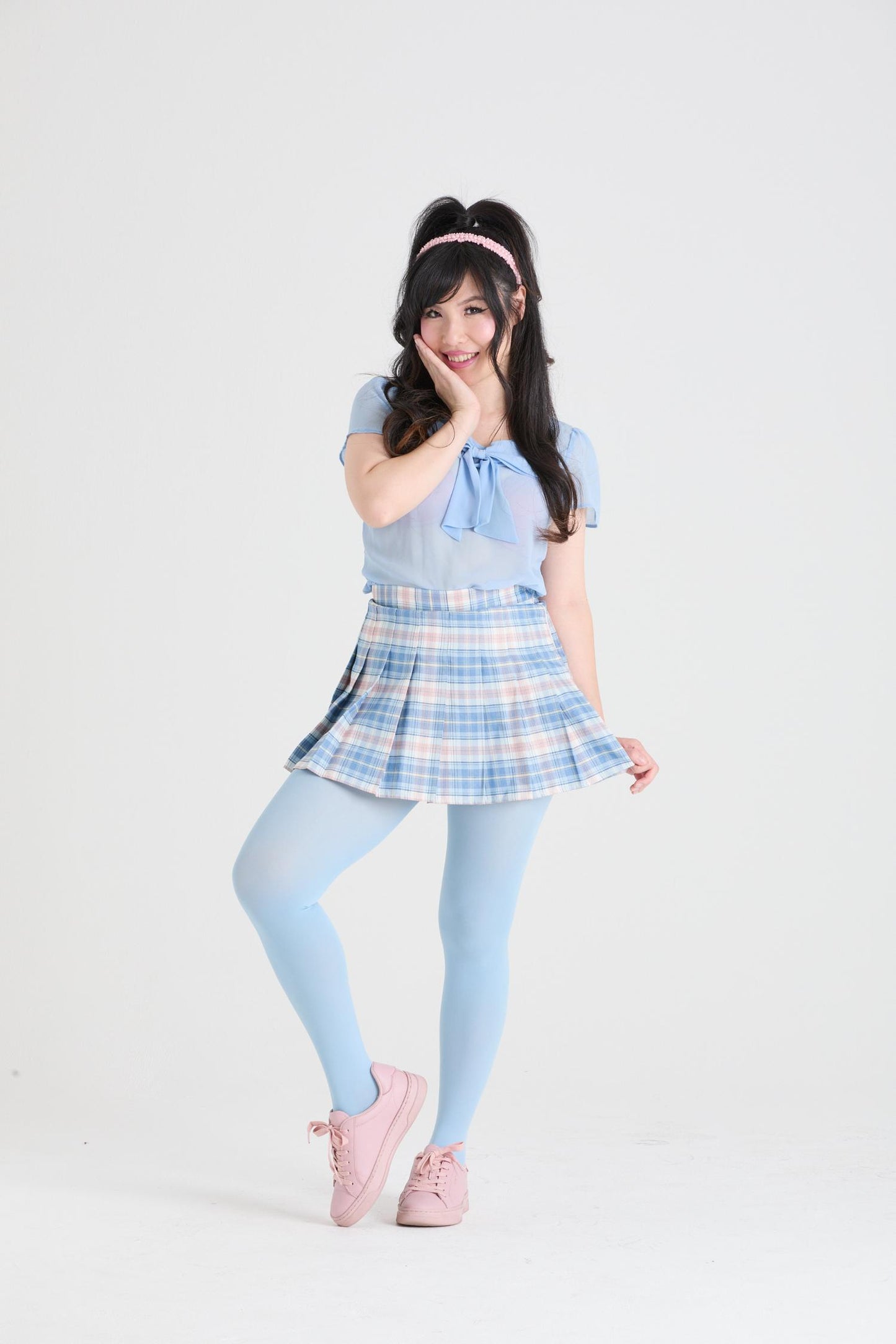 80 Denier Tights - Menthe Glacier