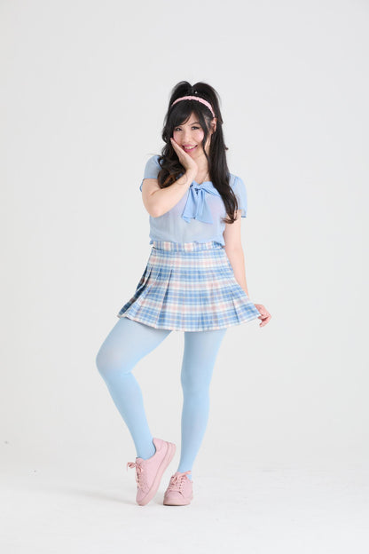 80 Denier Tights - Menthe Glacier