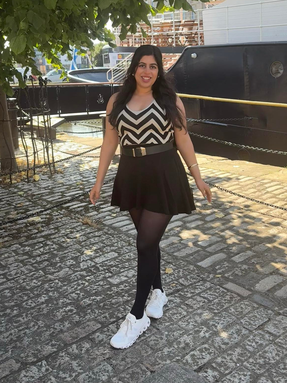 Stay Cool 80 Denier Tights - Black