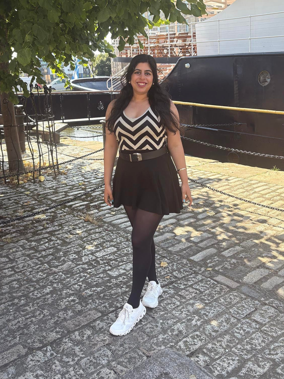 Stay Cool 80 Denier Tights - Black