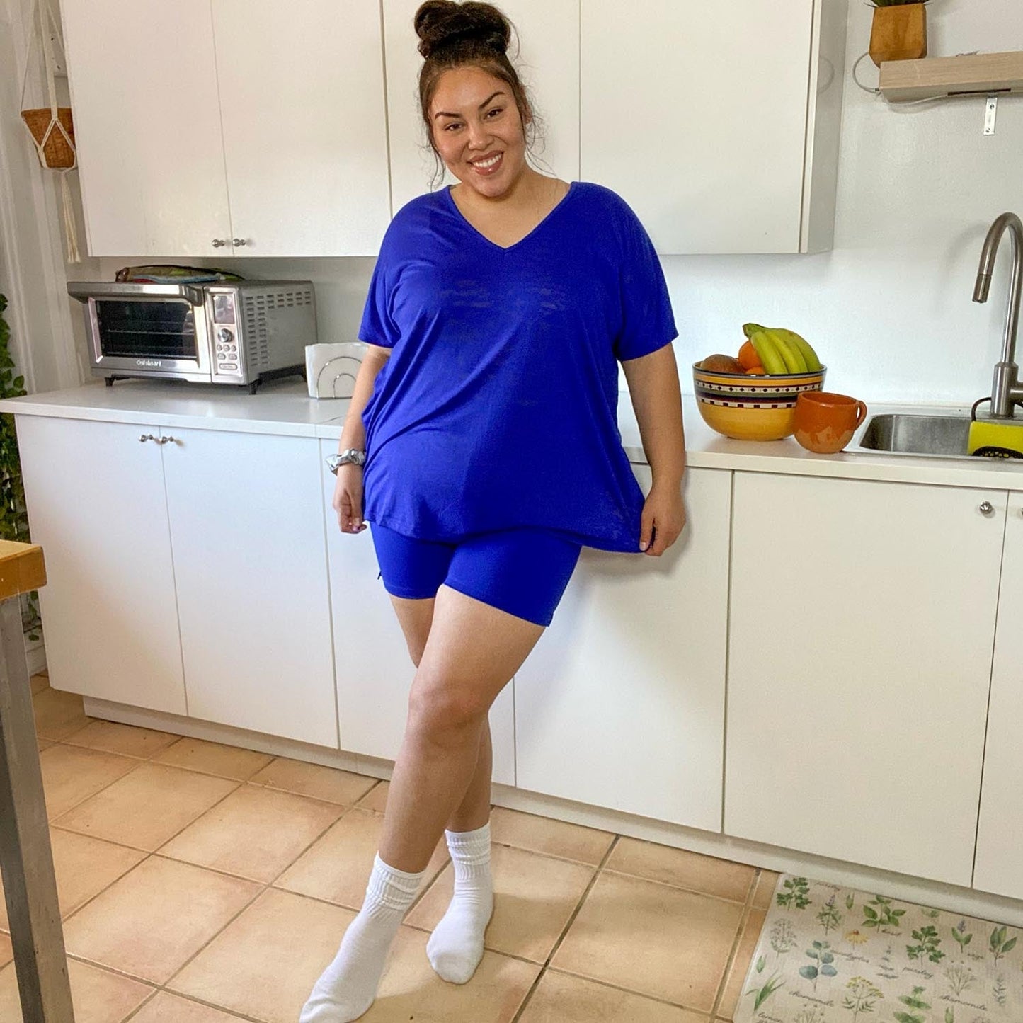 Organic Cotton Femme Boxer Shorts - Arabesque