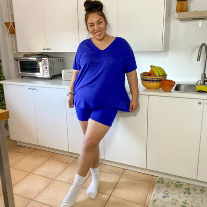 Organic Cotton Femme Boxer Shorts - Arabesque