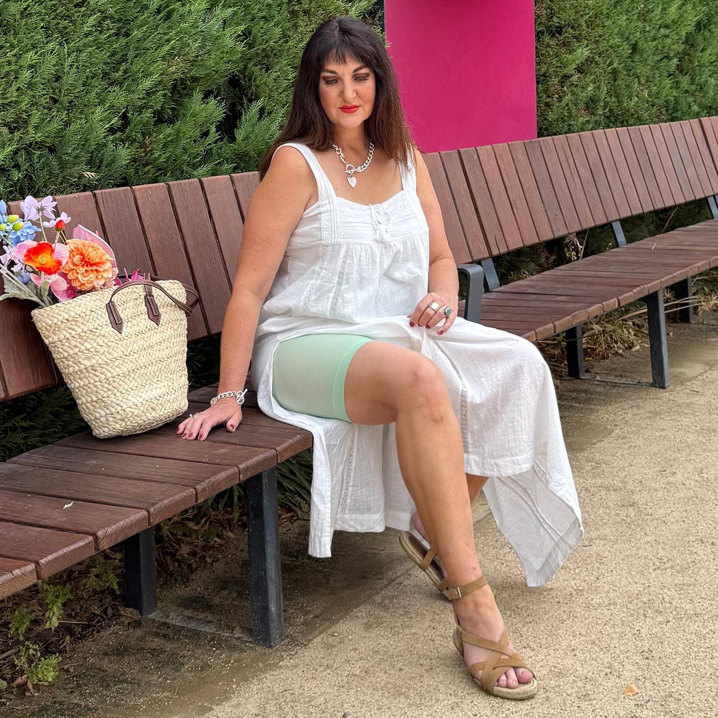 Stay Cool Chub Rub Shorts - Pistachio