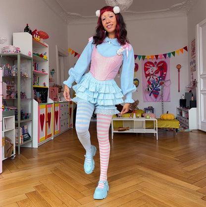 Duo Tights - Blush Breeze