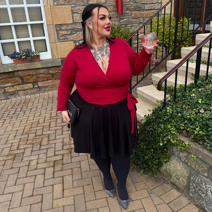 Mini-Flare Skirt - Black (V2)