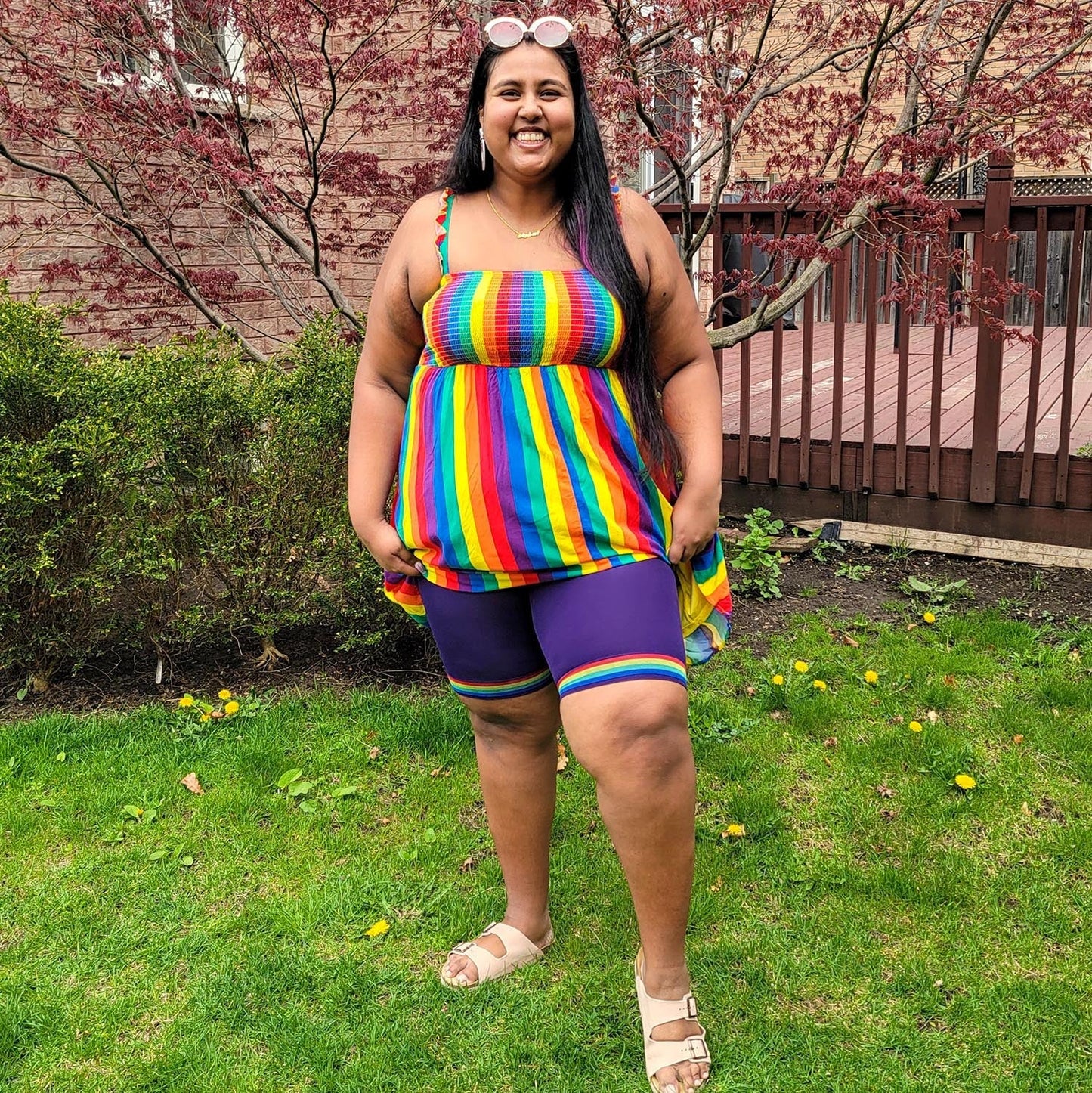 Stay Cool Chub Rub Shorts - Pride - Human Nature