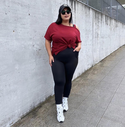 Long Buttery Leggings - Black