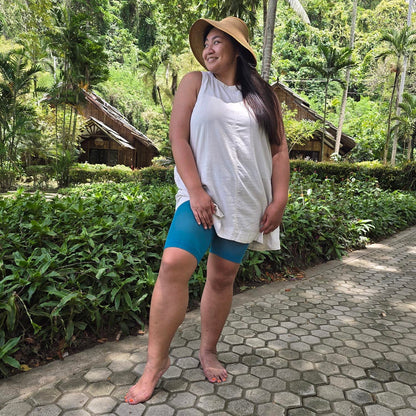 Stay Cool Chub Rub Shorts - Petrol Blue