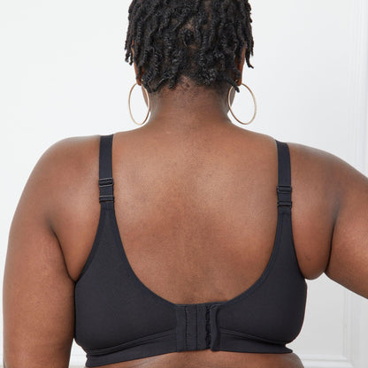 Everyday Ribbed Bra - Black