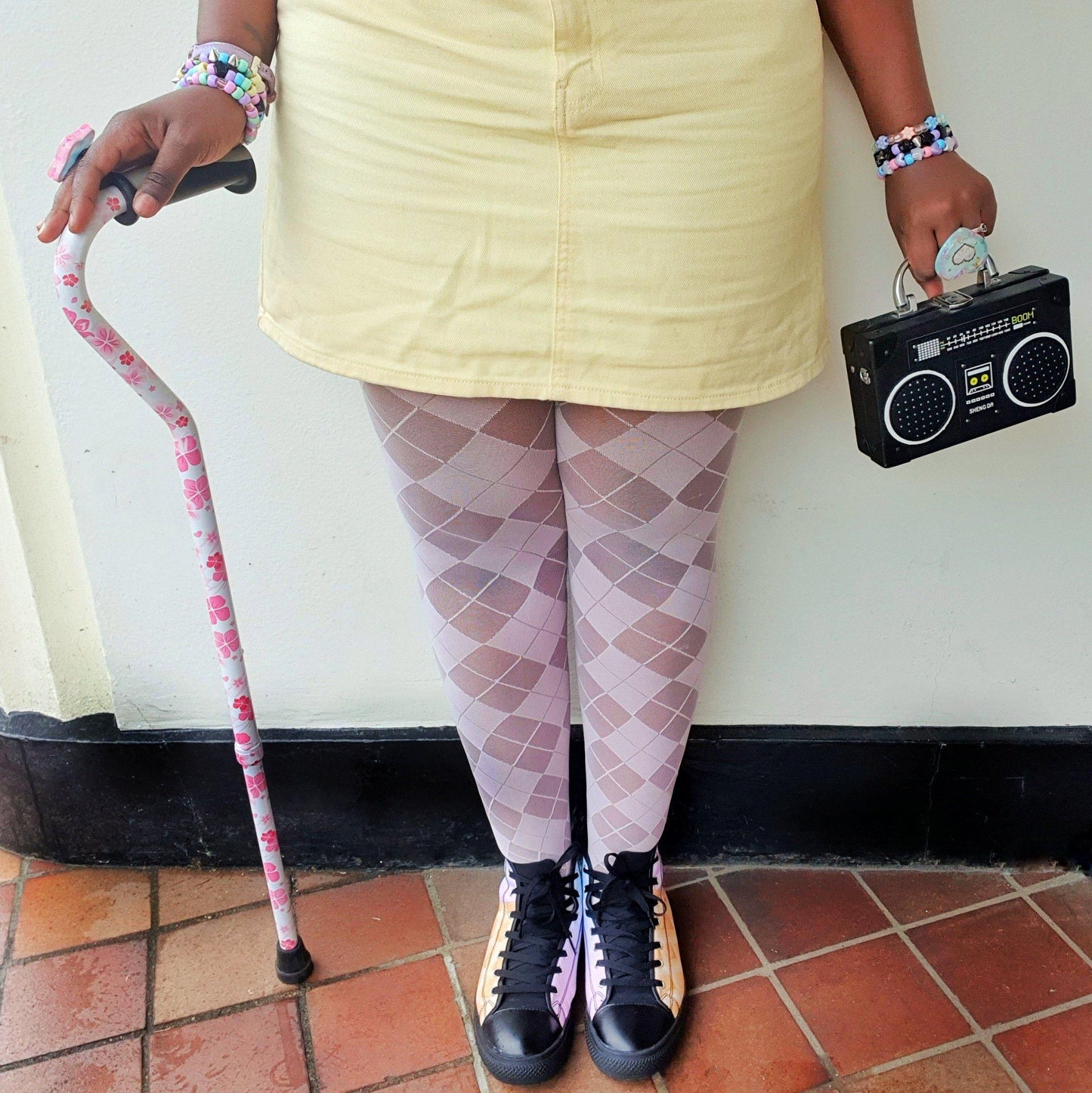 Diamond Tights - Pétale de Rose