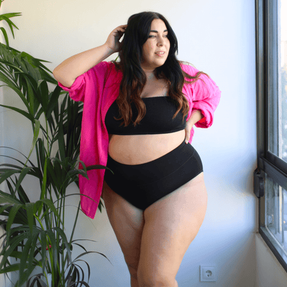 Full Brief Knickers - 3 Pairs in Black