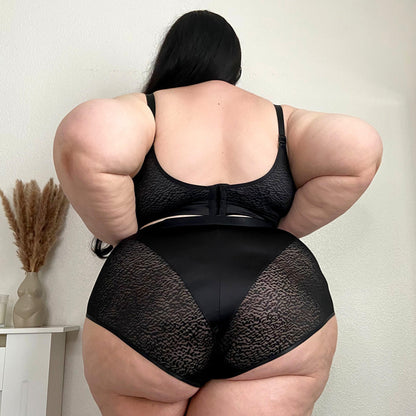 Organic Cotton Full Brief Knickers - Leopard