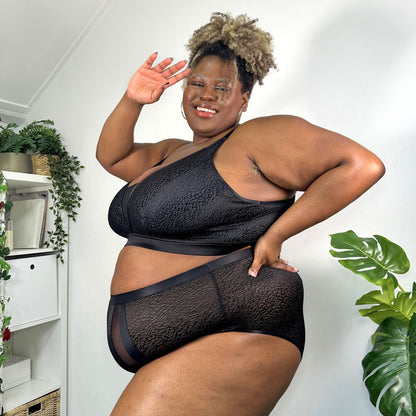 Leopard Bra