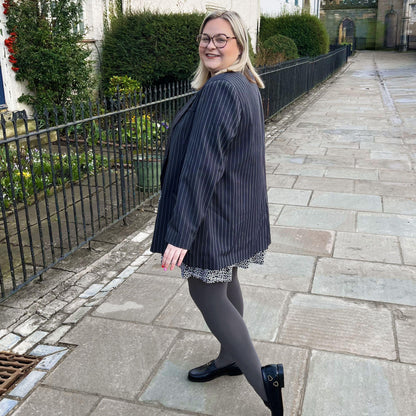 Huggy Light Compression Tights - Slate