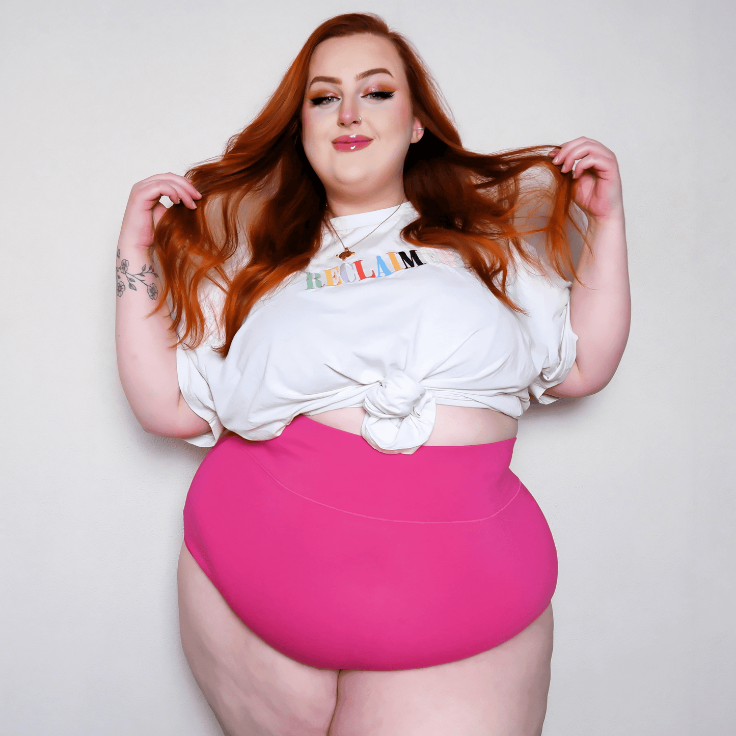 Organic Cotton Super High Waist Knickers - Barbara