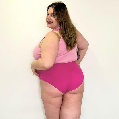 Organic Cotton Super High Waist Knickers - Barbara