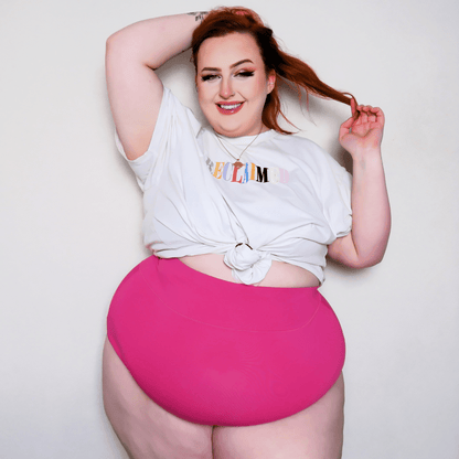 Organic Cotton Super High Waist Knickers - Barbara