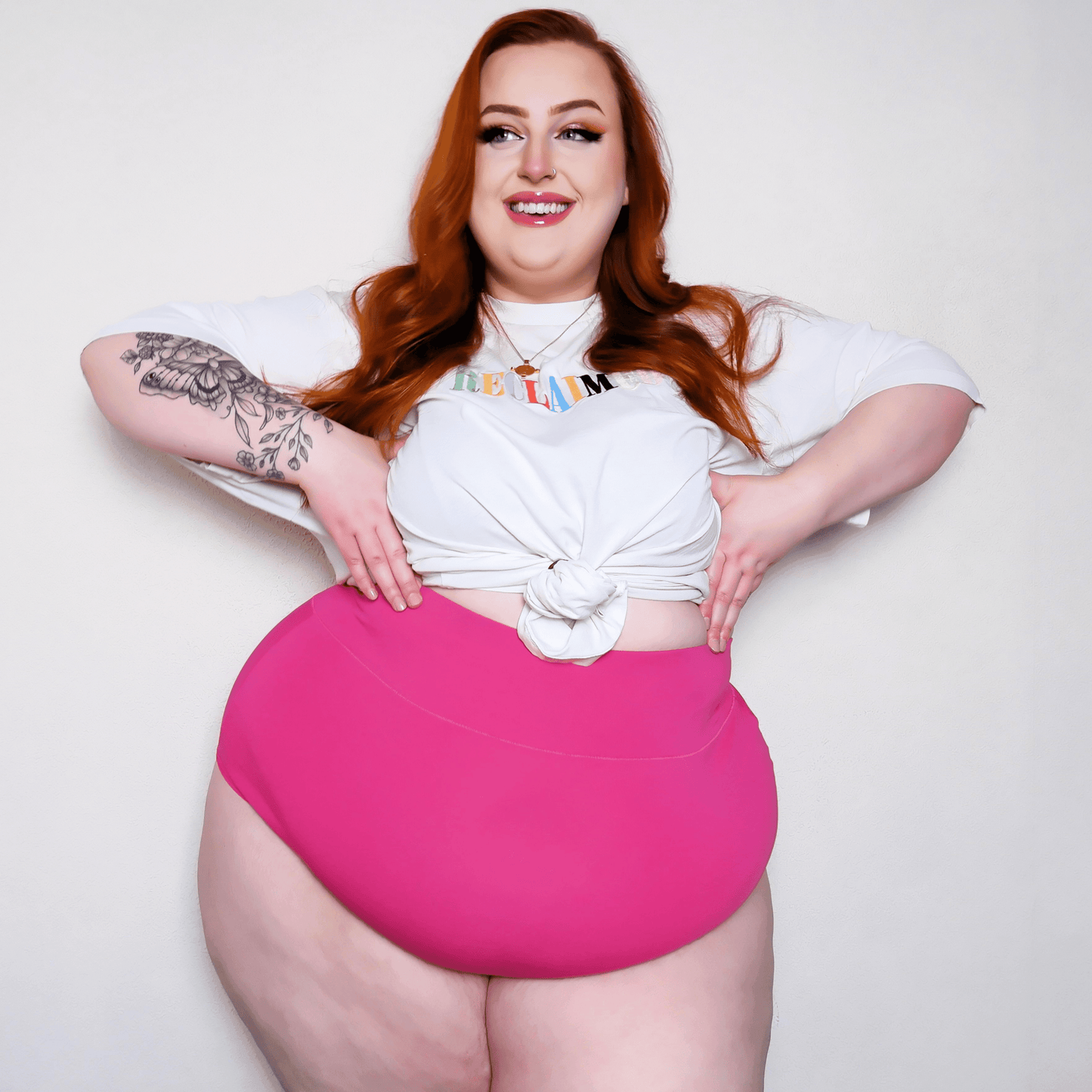 Organic Cotton Super High Waist Knickers - Barbara