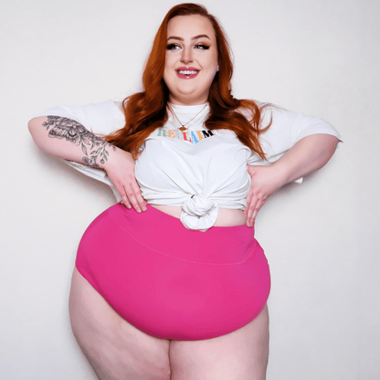 Organic Cotton Super High Waist Knickers - Barbara